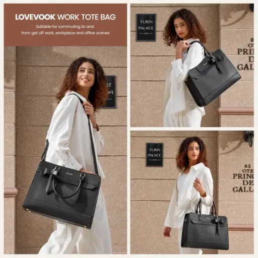 LOVEVOOK Laptop Bag 15.6'' Review: a big work tote that actually fits your life, not just your laptop
