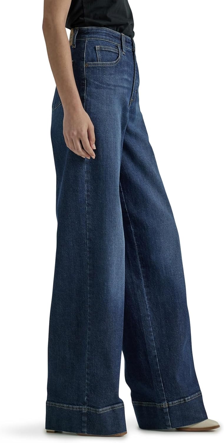 Women's Legendary High Rise Trouser Jeans Jeans 8 Inner Strength