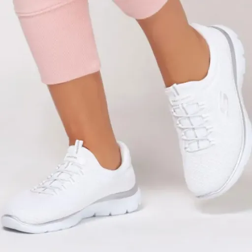 Skechers Women's Summits 12980 Sneaker Review: lightweight slip-ons that feel like soft slippers
